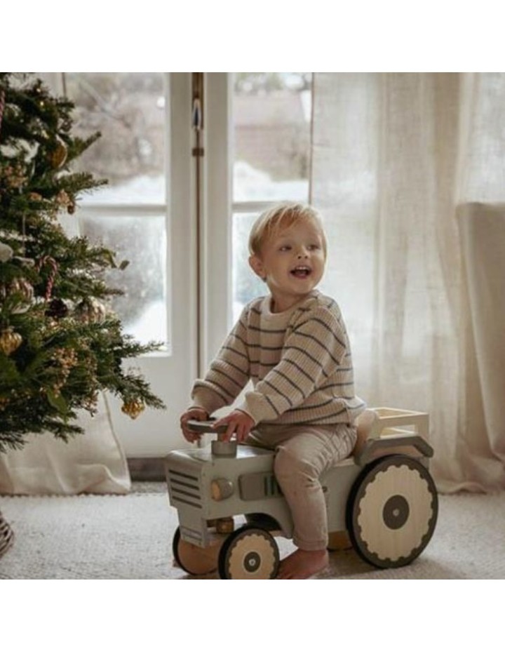 tracteur marcheur little farm - porteur dés 18 mois - LITTLE DUTCH