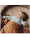 COUVERTURE BEBE DOTS NUT
