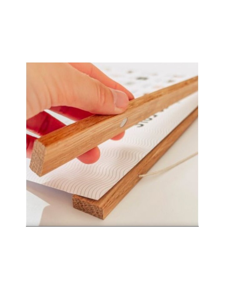 Support magnétique en bois Affiche Mes Premières Fois- LES PETITES DATES