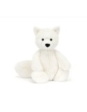 renard arctic blanc de la marque Jellycat  peluche et doudou