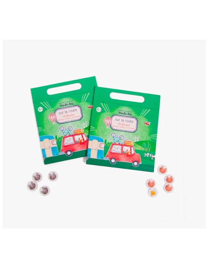 I-JEU MAGNETIQUE SUR LA ROUTE - JEU NOMADE