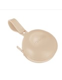 Etui à sucette en silicone beige