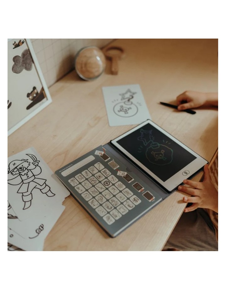 TABLETTE A DESSIN OCEANS ET PIRATES