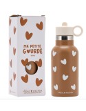I- GOURDE ACIER INOX CARAMEL