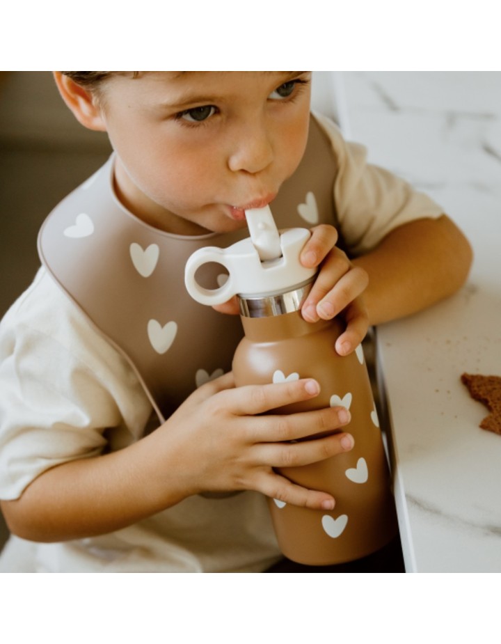 I- GOURDE ACIER INOX CARAMEL