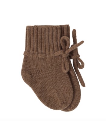 Chaussons bébé en laine mérinos Atelier Wagram