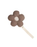 ATTACHE TÉTINE FLEUR MOUMOUTE BEIGE ATTACHE TÉTINE FLEUR MOUMOUTE BEIGE
