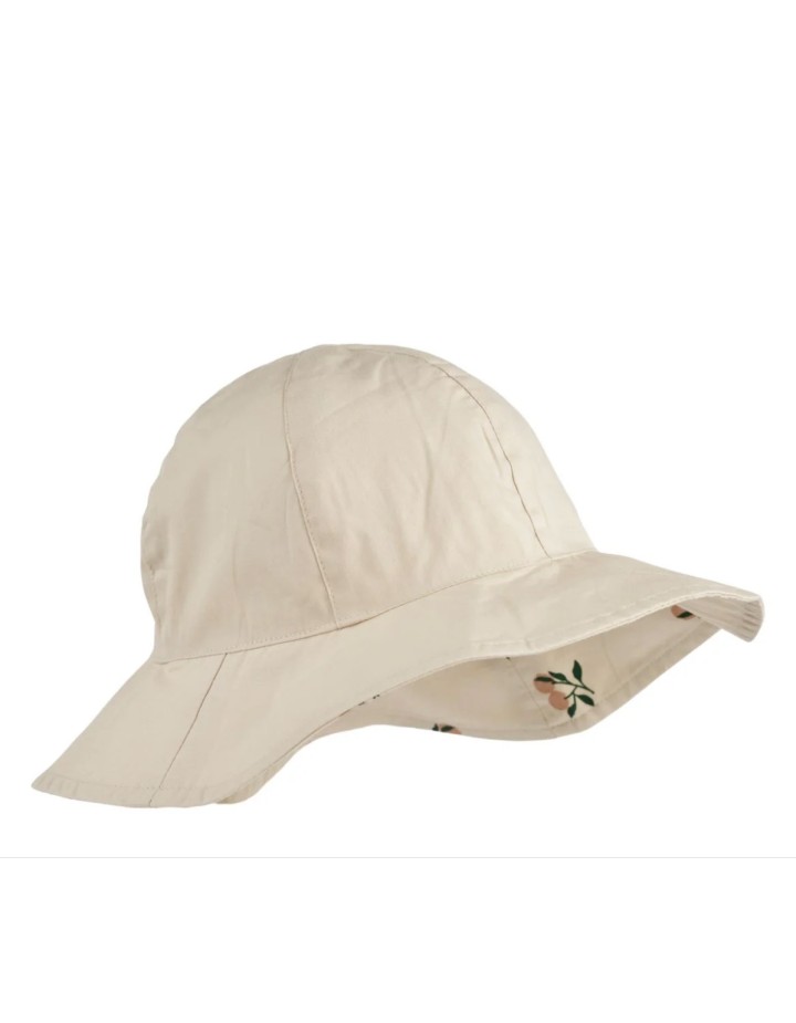 I- CHAPEAU AMELIA REVERSIBLE - PEACH- 3-4 ANS I- CHAPEAU AMELIA REVERSIBLE - PEACH- 3-4 ANS