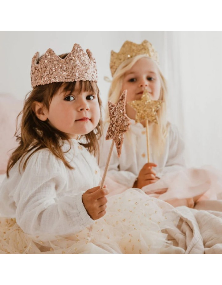 I-COURONNE SEQUINS ROSES