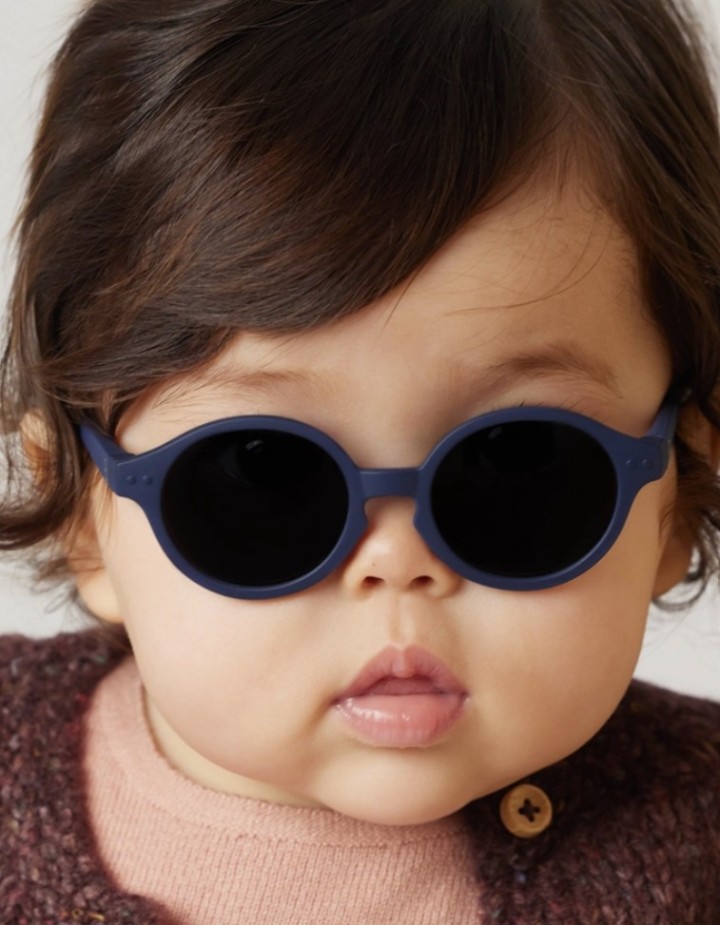 I- Lunettes BABY 0-9mois DENIM BLEU