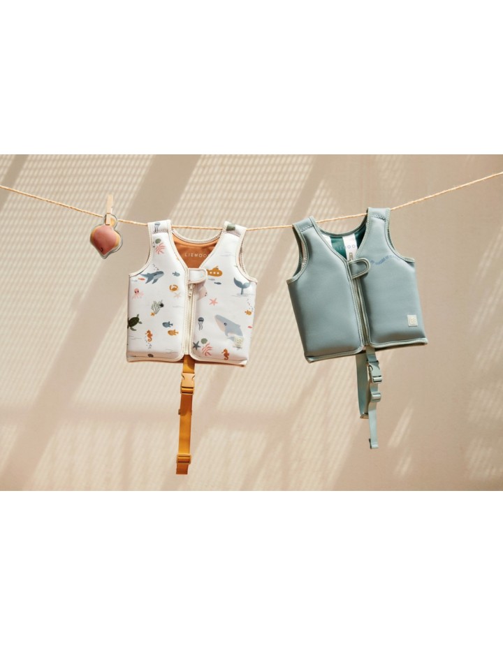 I- GILET DE NAGE DOVE IT COMES IN WAVES