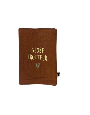 I- PROTÈGE PASSEPORT GAZE CARAMEL I- PROTÈGE PASSEPORT GAZE CARAMEL