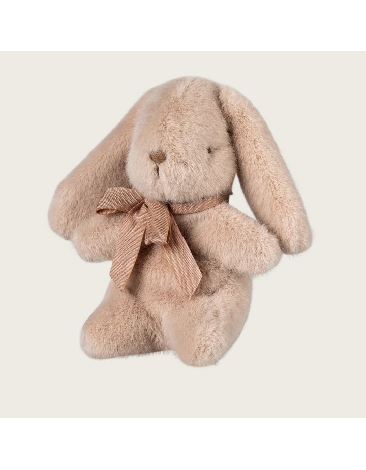 I- PELUCHE LAPIN MINI ROSE POUDRÉ LÉGER