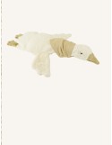 Doudou bouillote oie ALBA Biscuit