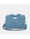 Sac à langer DARCY stone washed denim
