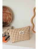 I- Trousse de beauté vichy camel I- Trousse de beauté vichy camel