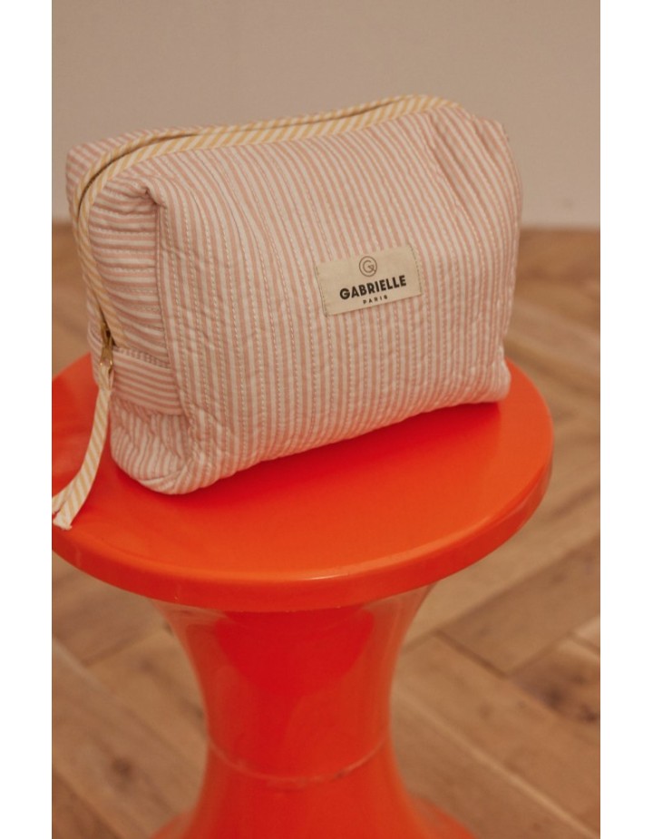 I- Trousse de toilette lemon pink