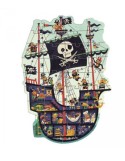 I- Puzzle géant bateau pirate