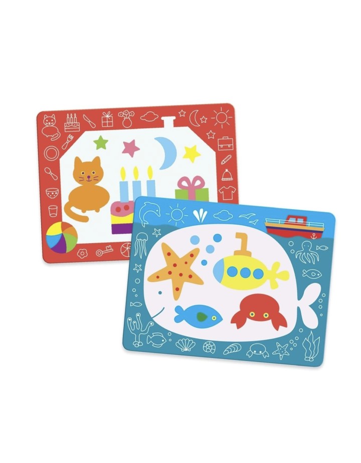 I- COLORIAGES MAGIQUES GRIBOUILLE MAGIQUE