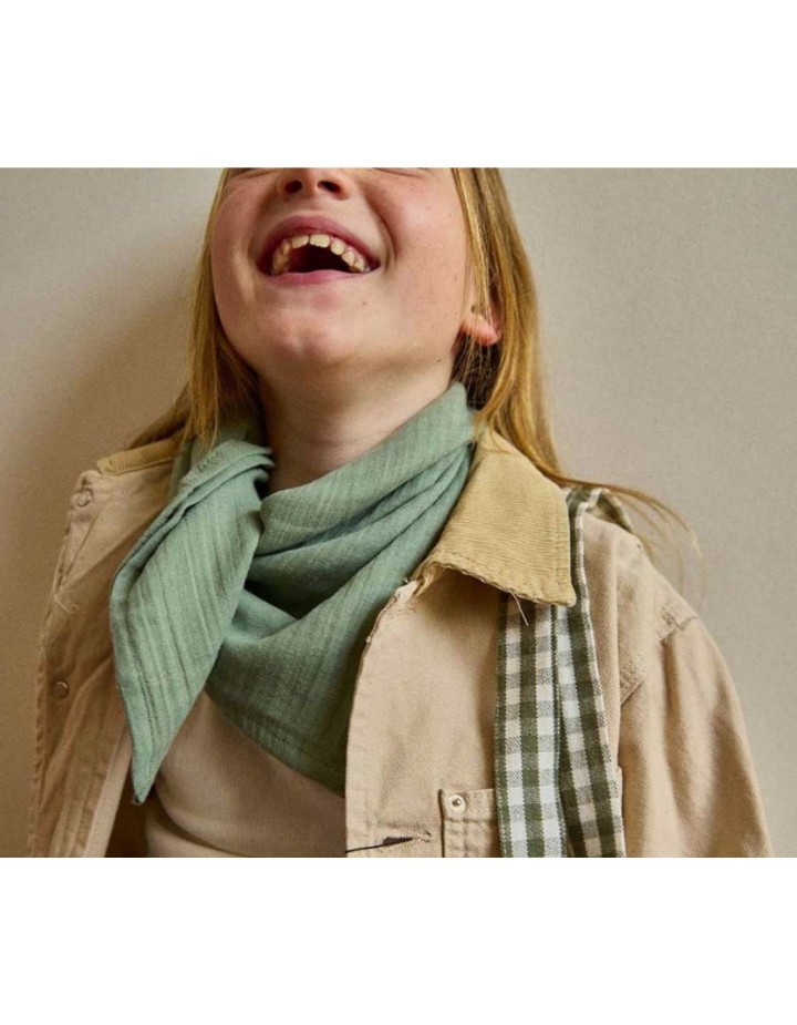 I- LANGE FOULARD EUCALYPTUS