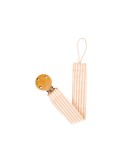 ACCROCHE TÉTINE RAYURES PINK ACCROCHE TÉTINE RAYURES PINK