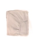 Drap housse lit 60 latte powder Drap housse lit 60 latte powder