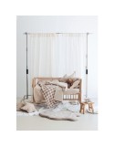 Drap housse lit 60 latte powder Drap housse lit 60 latte powder