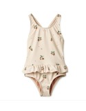 I- Maillot de bain SEERSUCKER AMARA PEACH
