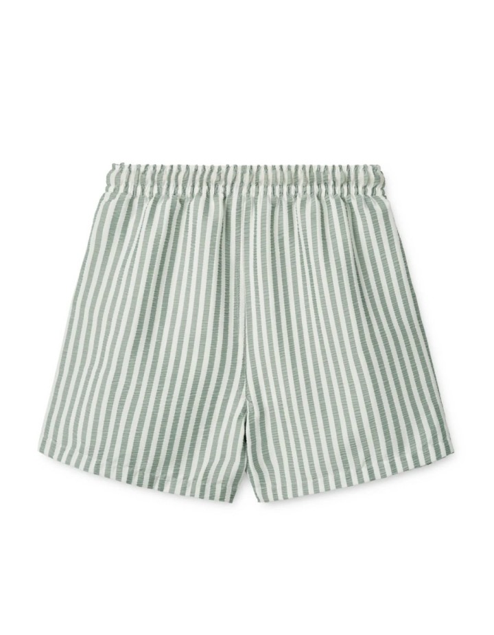 I- Short de bain DUKE STRIPE PEPPERMINT