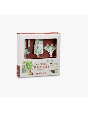 Set outils jardinage enfant Moulin Roty Jardin du Moulin
