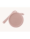 I- PORTE-MONNAIE EN SILICONE BOIS DE ROSE