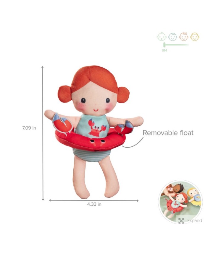 I- POUPÉE DE BAIN AXELLE