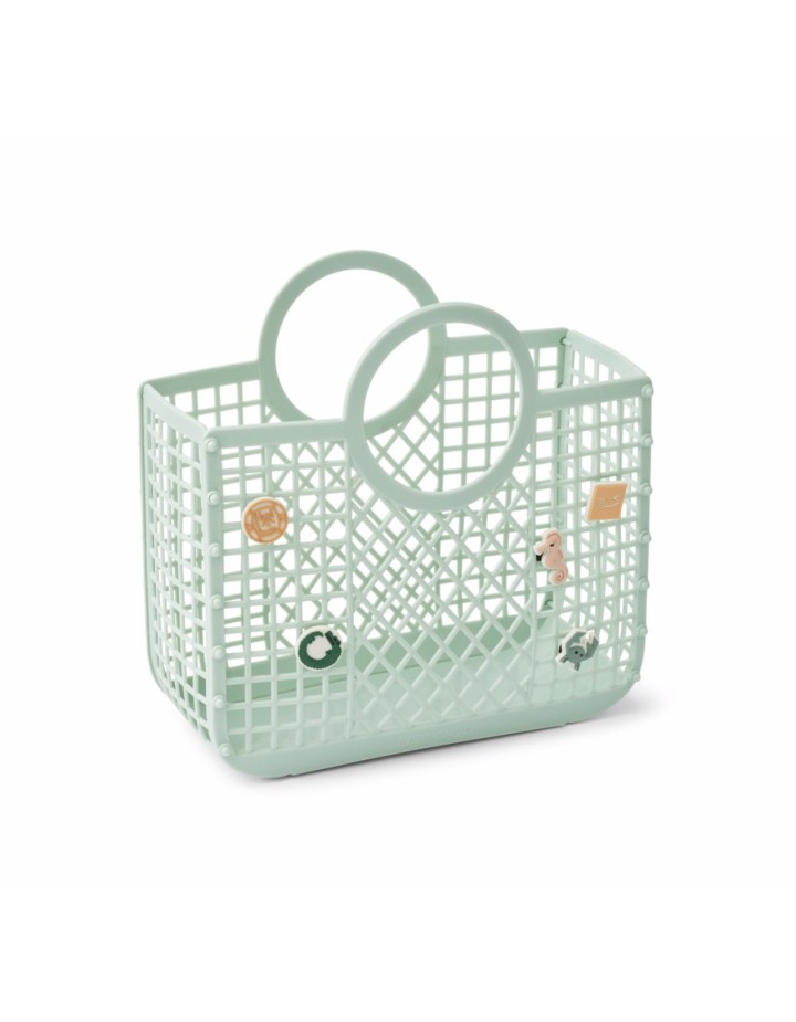 Panier enfant Samantha avec charms Liewood Peppermint