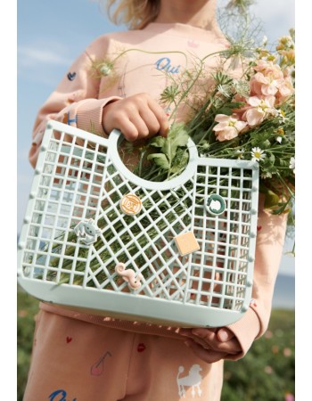 Panier enfant Samantha avec charms Liewood Peppermint