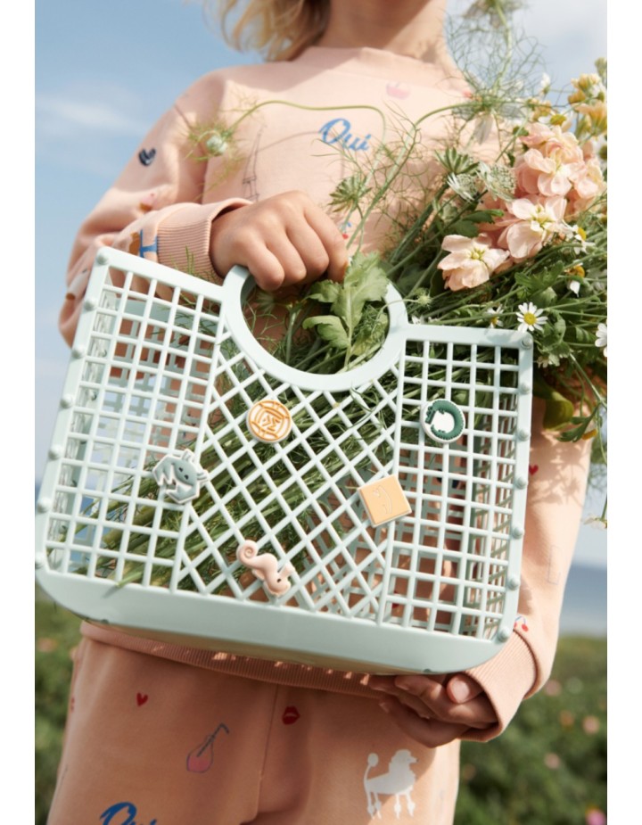 Panier enfant Samantha avec charms Liewood Peppermint