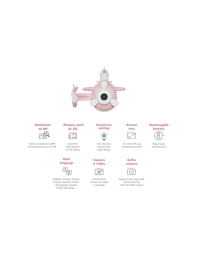 CAMERA ZOO VIDEO LICORNE