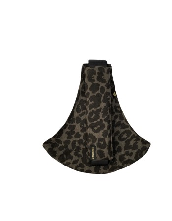 Porte-bébé Wildride Léopard Gris – Ergonomique, léger & tendance