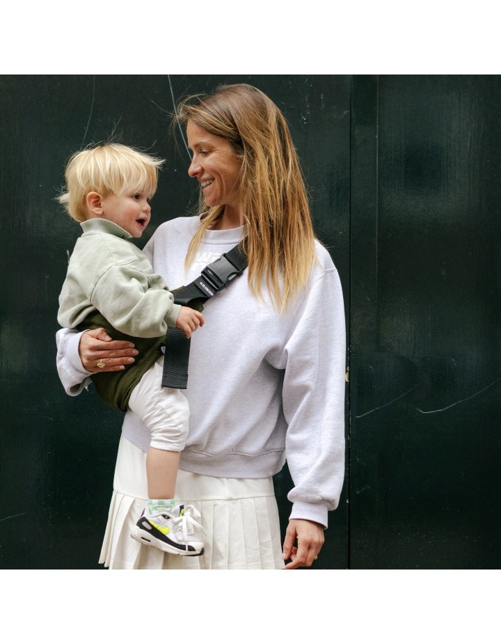 I- PORTE BEBE ARMY GREEN