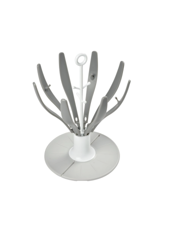 I- EGOUTTE-BIBERONS PLIABLE FLOWER GRIS I- EGOUTTE-BIBERONS PLIABLE FLOWER GRIS