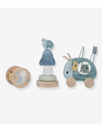 I-COFFRET 3 JEUX D'ÉVEIL EN BOIS FOREST FRIENDS I-COFFRET 3 JEUX D'ÉVEIL EN BOIS FOREST FRIENDS