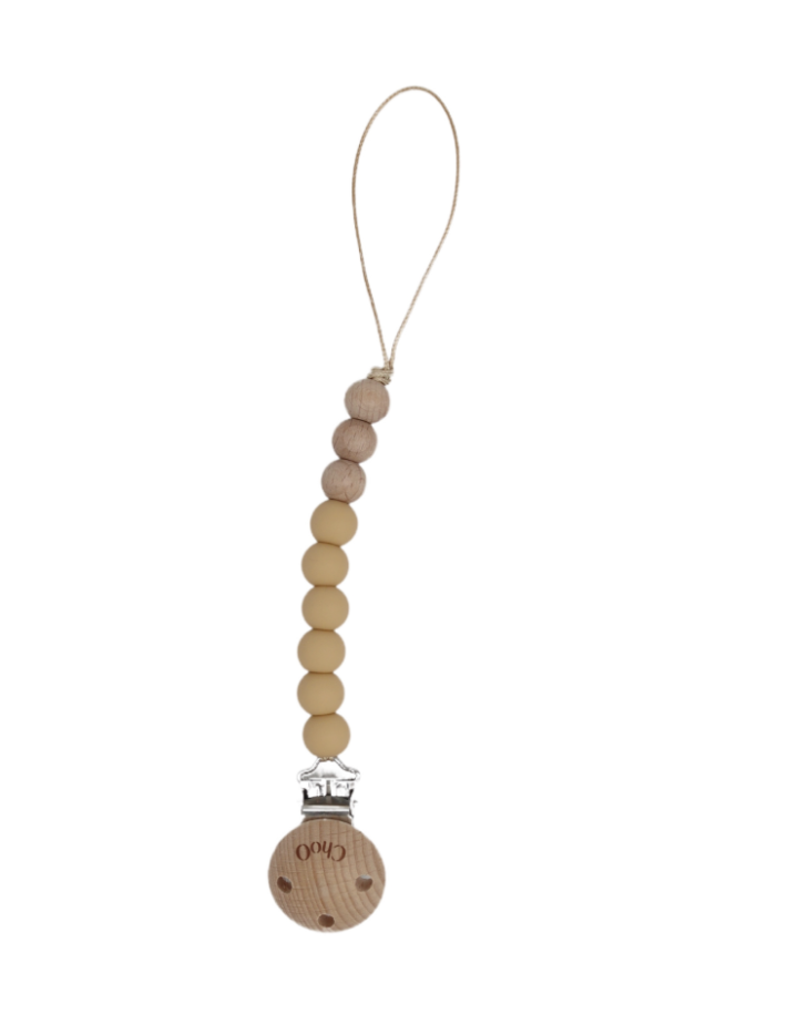 I-ATTACHE TETINE SILICONE ET BOIS JOJOBA