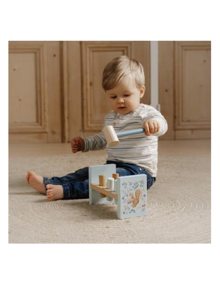 BANC À MARTELER EN BOIS FOREST FRIENDS