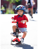 TROTINETTE MINI MICRO 3EN1 REVOLUTION ROUGE
