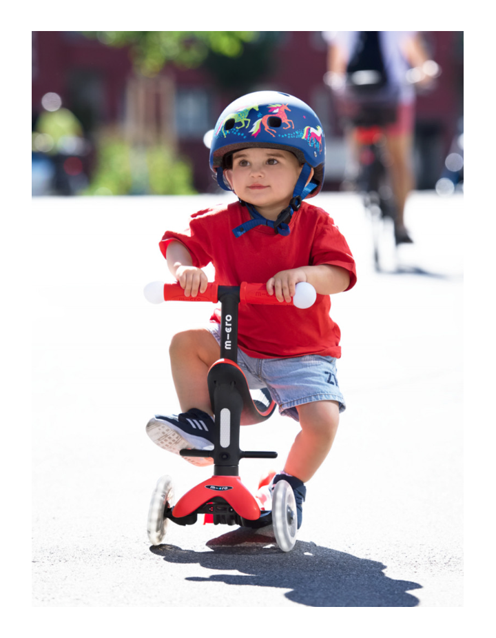 TROTINETTE MINI MICRO 3EN1 REVOLUTION ROUGE
