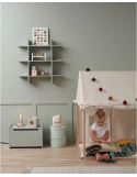 Tente Maison de Jeu Blanche Kids Concept | Cabane Enfant