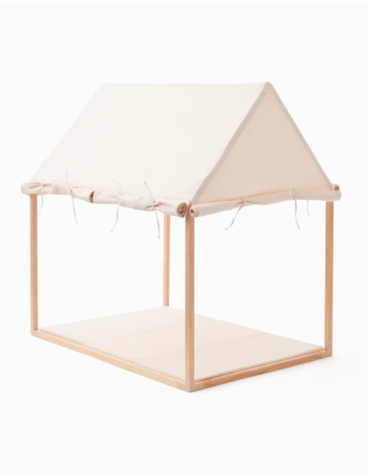 Tente maison de jeu blanc