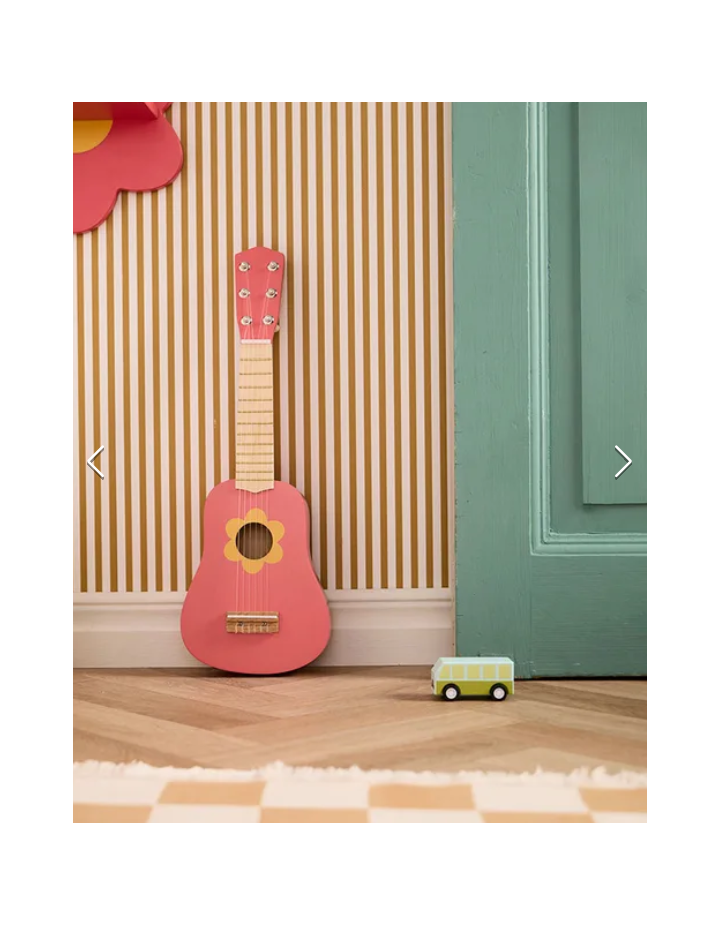 GUITARE FLOWER PINK