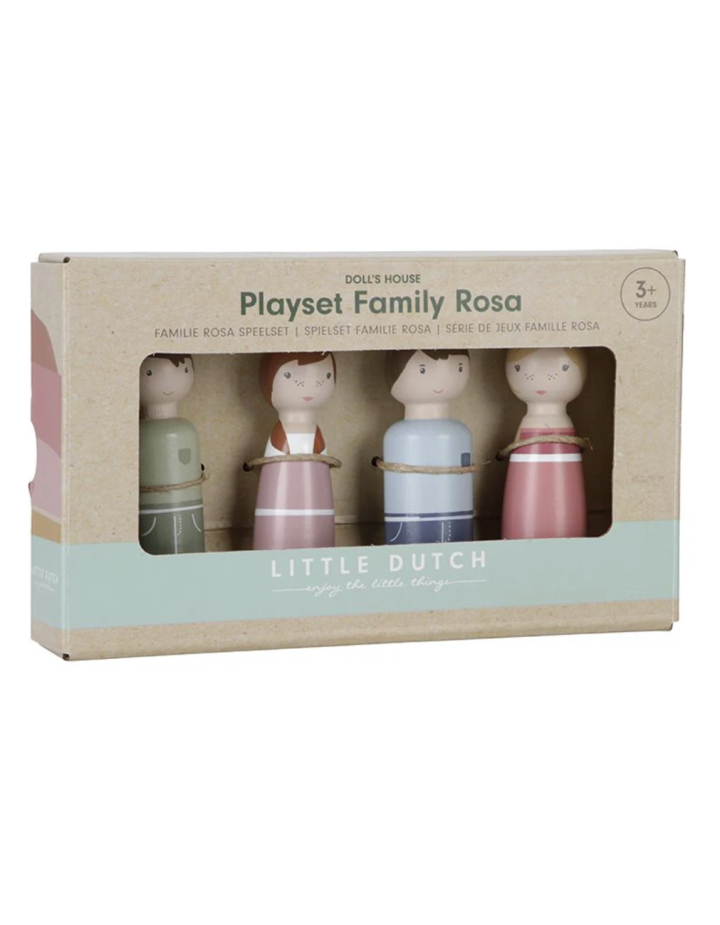 SET FIGURINES BOIS ROSA SET FIGURINES BOIS ROSA