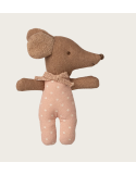 SOURIS BEBE SLEEPY WAKEY DANS SA BOITE ROSE
