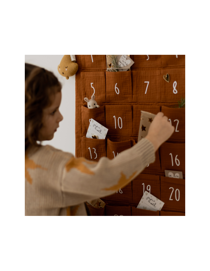 CALENDRIER DE L'AVENT GAZE CARAMEL